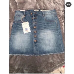 Jean skirt